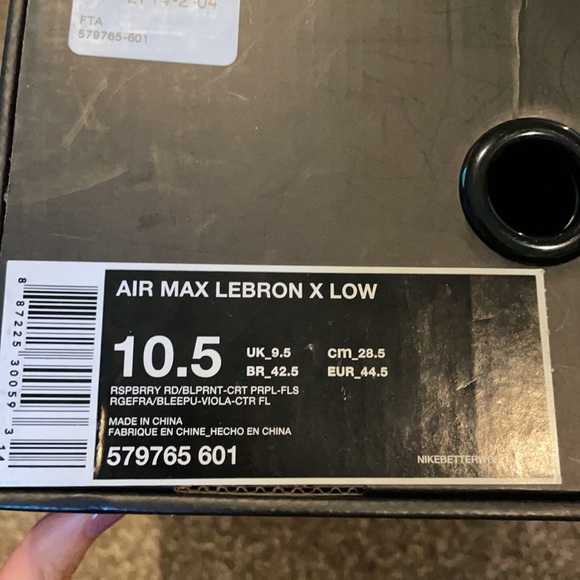 Air max lebron x low - Picture 7 of 7